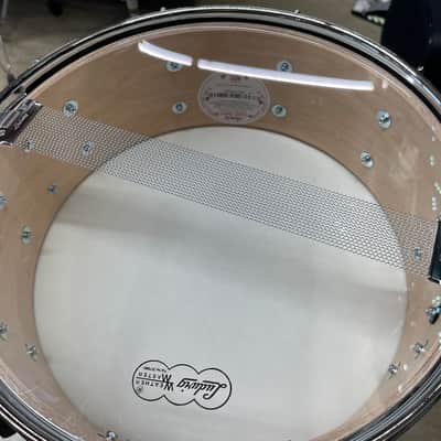 Ludwig LS401 Classic Maple 5x14" 10-Lug Snare Drum - STORE DISPLAY - OM- Mahogany Stain image 8
