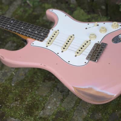Fender Custom Shop Limited Edition Late 1964 Stratocaster, Relic - Aged Shell Pink image 15
