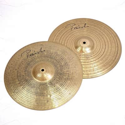 PAISTE Paiste Signature Dark Energy 14 Hi-Hats Mark I Hi-Hat Cymbals (07/09) image 1