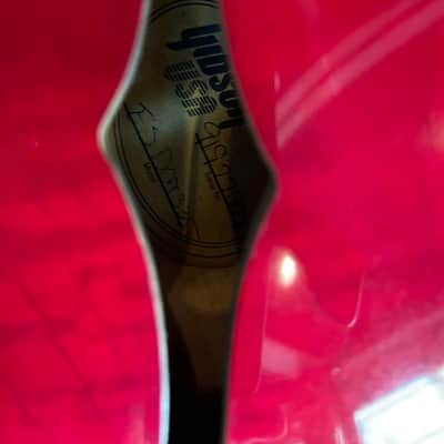 Gibson Es335 Dot Reissue Cherry Flame 1997 image 12