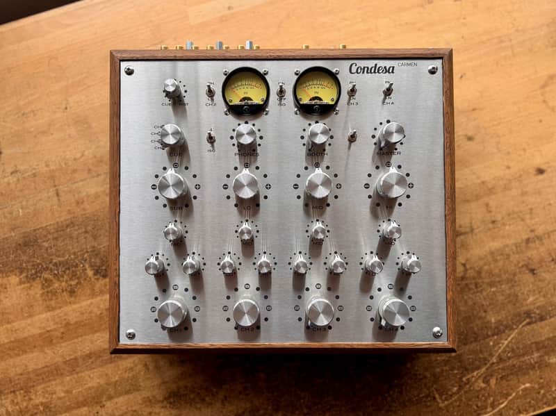 Condesa Carmen V (2025, Brushed Stainless) – Custom Rotary Mixer w/ CH ISO Mod + Flight Case (New in Box) image 1