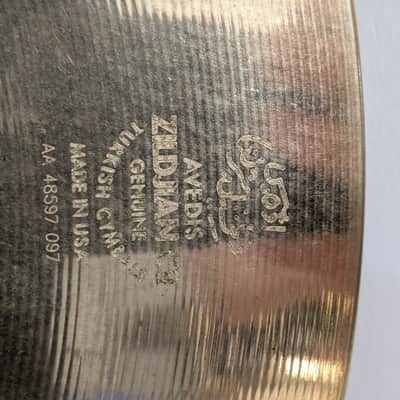Zildjian 14" A Custom Hi-Hat Cymbals (Pair) 1991 - Present - Brilliant image 14