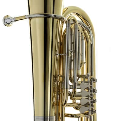 Monzani MZBB-500L Bb-Tuba Brass, 4 Valves - Bb Tuba image 2