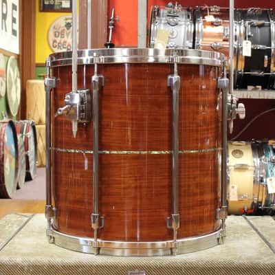 2000s Tama Starclassic Omnitune in Natural Bubinga 18x22 9x12 16x16 6.5x14 image 9