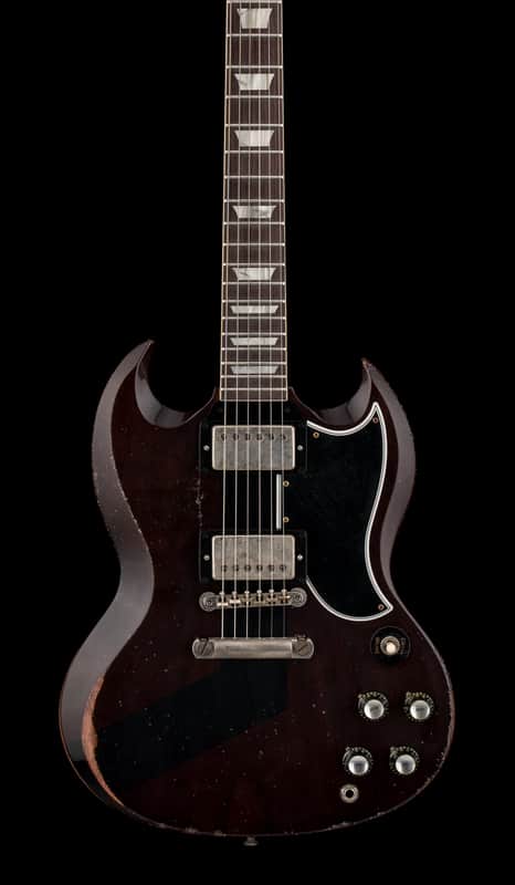 Gibson Custom Shop M2M 1961 SG Standard Striped Murphy Lab Heavy Aged - Walnut #00431 image 1