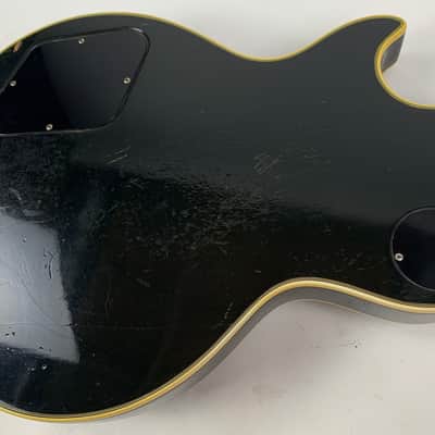 1973 Gibson Les Paul Custom BLACK BEAUTY Vintage Electric Guitar Original PAT # Pickups image 22