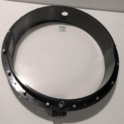 Vintage USA Banjo Rim w/ Head 16 Lug Remo USA 11" Phenolic Resin Hoop 5 String image 3
