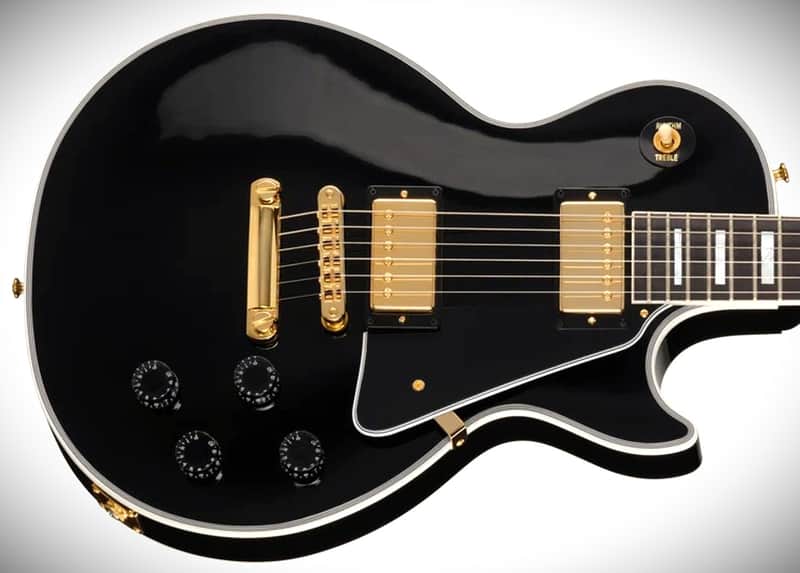 Gibson Les Paul Custom Long Scale 2026 Ebony image 1