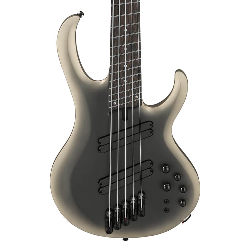 Used Ibanez BTB605MS BTB Bass Workshop 5-String MS Bass - Solar Eclipse Matte image 1