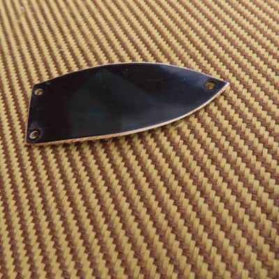 GRETSCH HOFNER 1960's TRUSS ROD COVER POINTED 2 PLY RARE ORIGINAL VINTAGE w/screws image 2