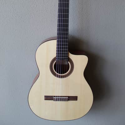 Brand New Cordoba C5-CE Acoustic/Electric Spruce Top Classical Guitar with Gig Bag image 1