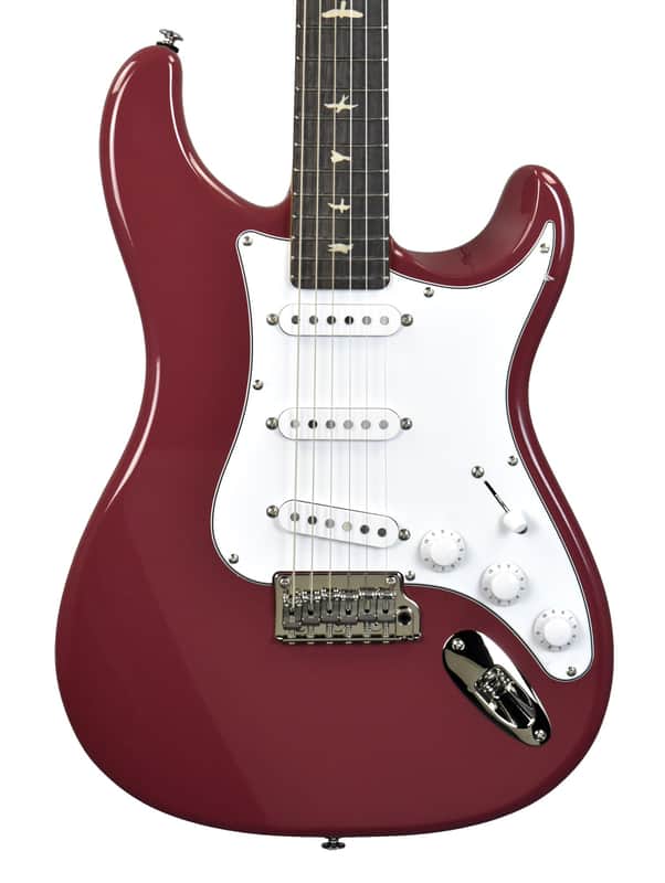 PRS SE Silver Sky Electric Guitar in Derby Red CTII026956