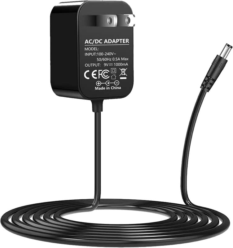 Replacement for Boss 9V PSA Adapter Guitar Pedal Power Supply Compatible with Boss PSA-120S ME-80 ME-70 ME-25 ME-50B GT-100 GT-1 GT-10 AD-10 BR-80 BR-600 DB-88 DB-90 CE-2B RE-20 RC-1 RC-3 image 1