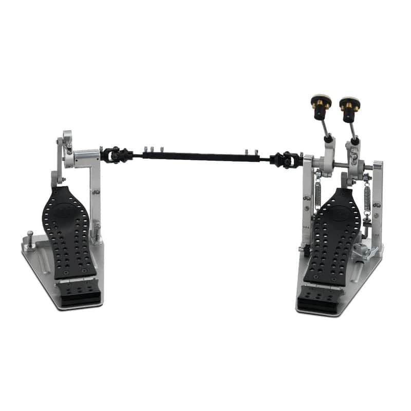 DW DWCPMDD2BK MFG Series Direct Drive Double Bass Drum Pedal w/Black Footboards image 1