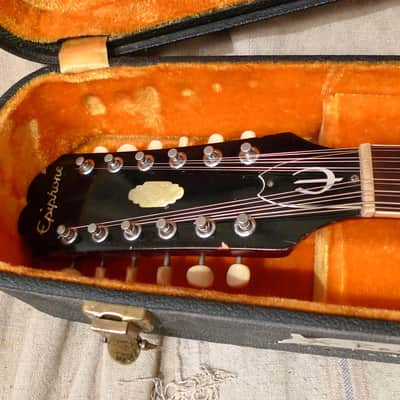 Epiphone Riviera 12 String 1967 Sparkling Burgundy image 5
