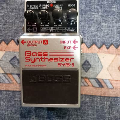 Boss SYB-5 Bass Synthesizer 2004 - Present - Silver image 1