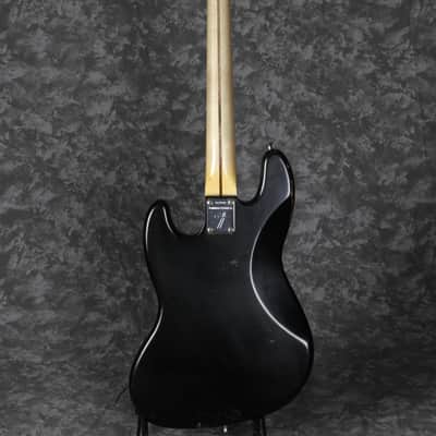 Fender Custom Shop Limited Geddy Lee 1972 Jazz Bass - Black image 3