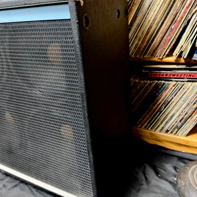 1978 Vintage Acoustic Control Corp Model 330 Head & Model 403 4x12 Cabinet Stack - 1970s Blue-Face Solid State Powerhouse image 13