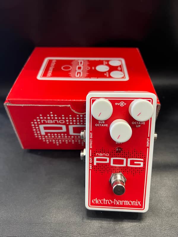 Electro-Harmonix Nano POG Polyphonic Octave Generator pedal -New! image 1