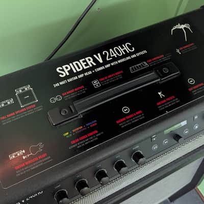 Line 6 Spider V 240 HC - 4-12 Speaker Cab - G10 Transmitter - FBV3 Expression Pedal image 6