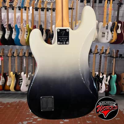 Fender Player Plus Active Precision Bass Silver Smoke image 6