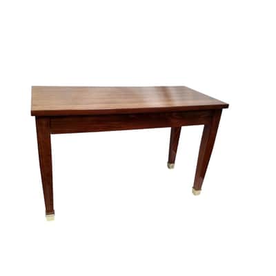 Frederick Duet Walnut Polish Hard Top Bench w/Brass image 1