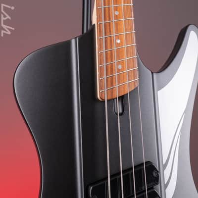 Dingwall D-Roc Standard 4-String Bass Matte Metallic Black image 4