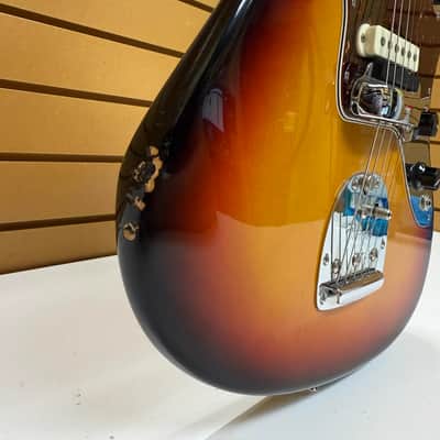 Fender AM VINT 65 JAGUAR RW 3TSB 2012 - Sunburst image 4