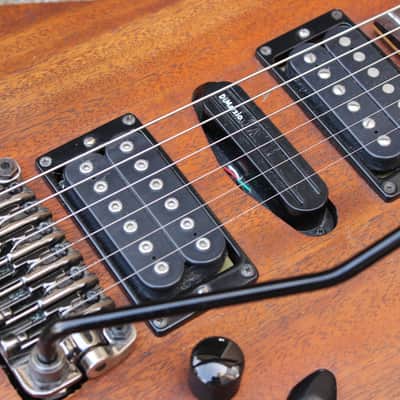 1992 Ibanez SV470 Japan MIJ Superstrat Electric Guitar (Mahogany) w/Hard Case image 5