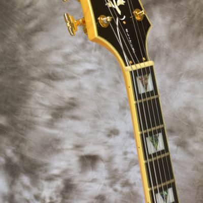 2006 Epiphone Elitist Broadway Guitar in OHSC - Antique Natural image 4