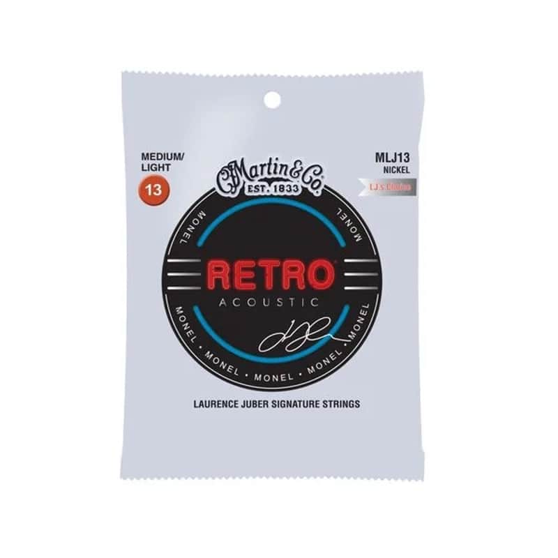 Martin MLJ13 Retro Acoustic Strings - Medium/Light image 1