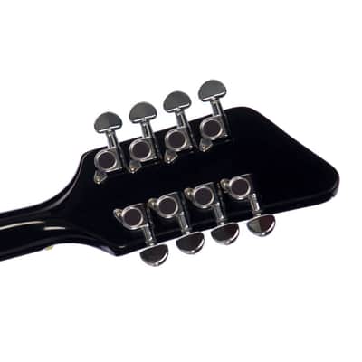 Airline Guitars MAP Mandola Black Left-Handed image 10