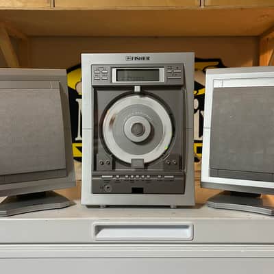 Fisher SLIM-1400 Vertical CD Player w/ Digital AM/FM Stereo Tuner TESTED READ image 22