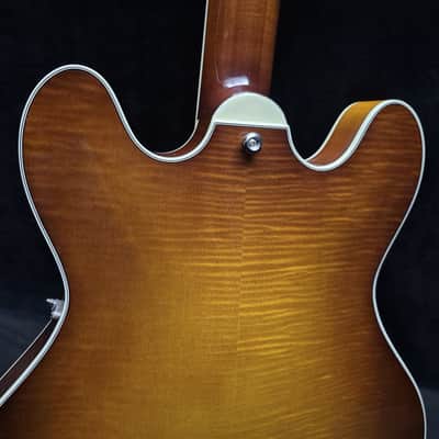 Eastman T486-GB Thinline Archtop - Goldburst image 9