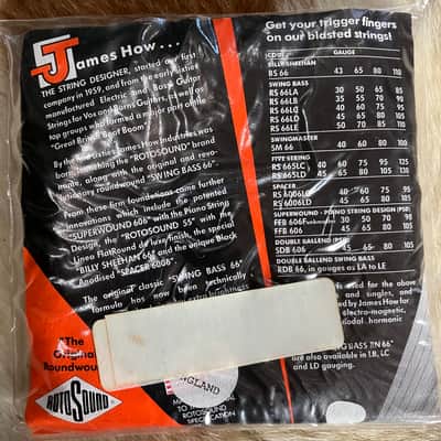 Rotosound RN66LD Bass set 45-105 Long Scale image 2