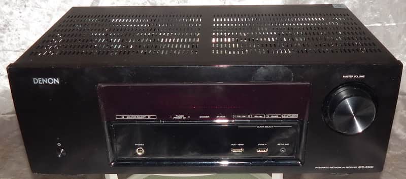 Denon AVR-E300 home theater receiver image 1