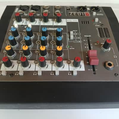 Allen & Heath ZEDi-8 Compact 8-Input Hybrid Mixer/USB Interface 2015 - Present - Black image 3