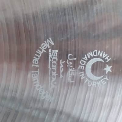 Istanbul Mehmet 13" Traditional Series Light Hi-Hat Cymbal (top) 2010s - Traditional image 6