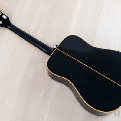 1984 Gibson Dove Vintage Dreadnought Acoustic Guitar Ebony w/ Case image 16