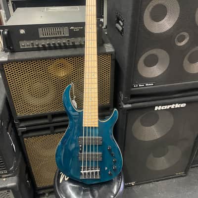 Marcus Miller M2 Sire 5 string Bass - Blue image 1