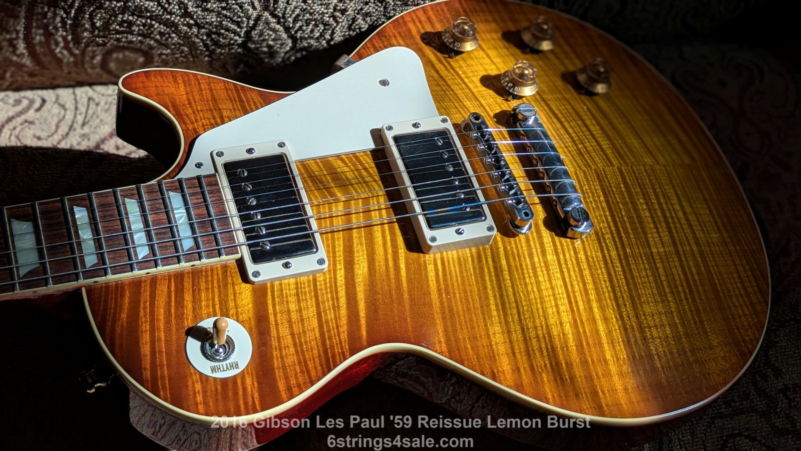 2016 Gibson '59 Les Paul Historic Reissue - Dirty Lemon Burst