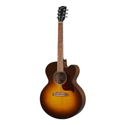 Gibson J-185 EC Modern Walnut Walnut Burst image 2