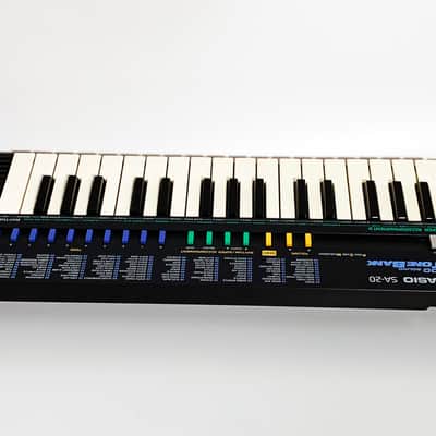 Casio SA-20 Tone Bank Mini Keyboard SA 20 Synth Drum Machine Synthesizer Audio Line Out Wham Bend image 13