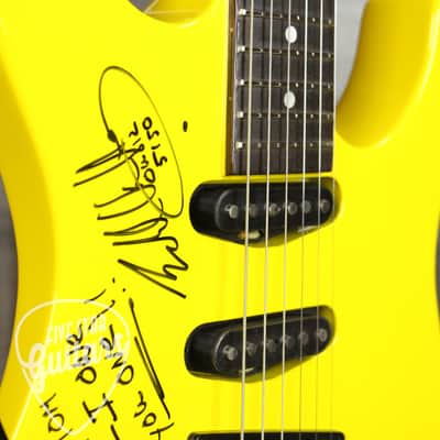 1988 Kramer Paul Dean - Autographed and Gifted to Tom Weber from Eddie Van Halen with Hard Shell Case, Handwritten Note from Eddie, and more!?? image 11