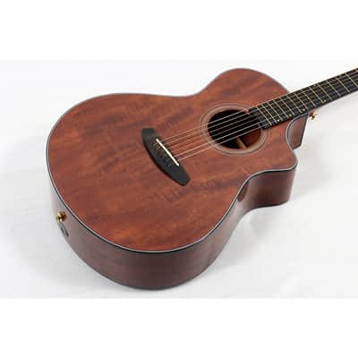 Breedlove Congo Figured Sapele Concert CE Acoustic-Electric Guitar Regular Natural image 3