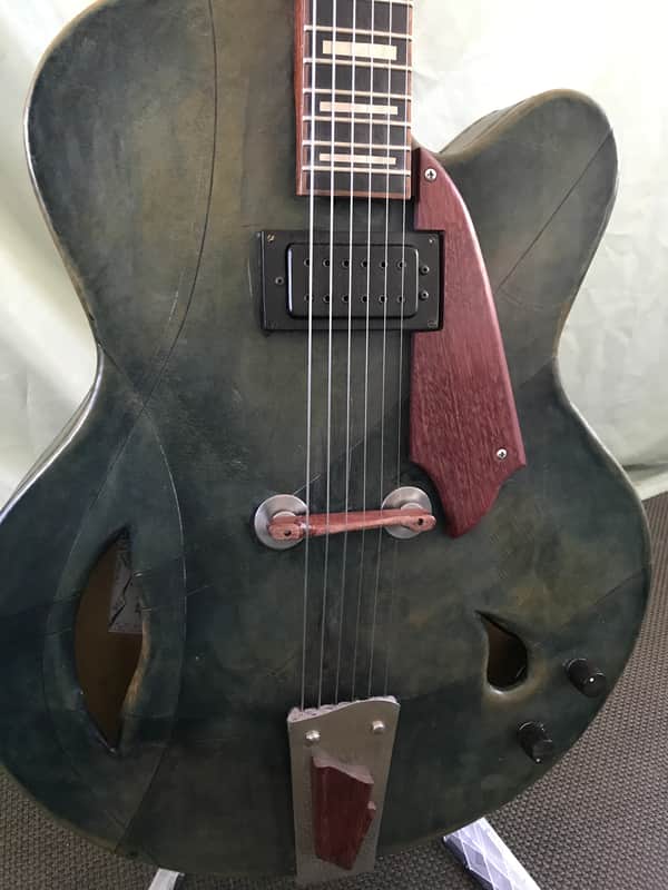 EL WELKER 17" Archtop 2002 - Leather image 1