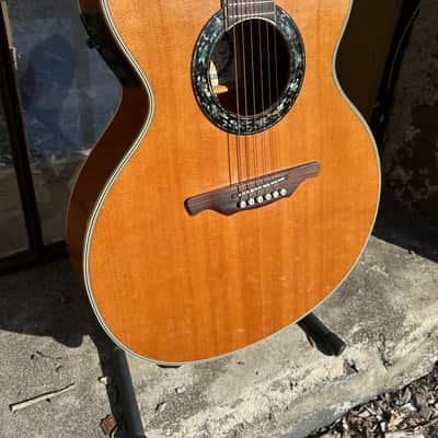 Alvarez Silver Anniversary 2555 Acoustic Electric Guitar 1995 - Natural image 2
