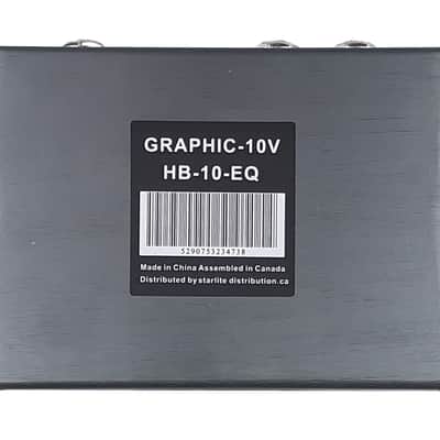 Hot Box Pedals HB-10 EQ 10 Band EQ Vers 3.0 Guitar Effect Pedal with Volume/Gain | Special 63.80 image 5