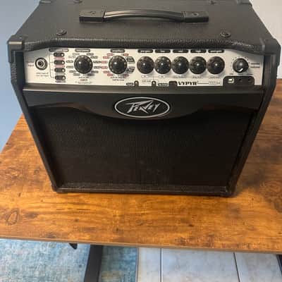 Peavey Vypyr VIP 1 Modeling 20W 1x8" Guitar/Bass/Acoustic Combo Amp 2010s - Black image 1