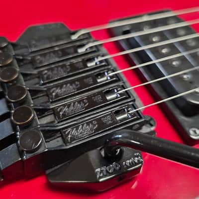 Jackson Custom Shop Telecaster 1987 Ferrari Red HSS Made in USA Vintage American San Dimas pre-Fender 80s Guitar KAHLER KILLER Floyd Rose image 10